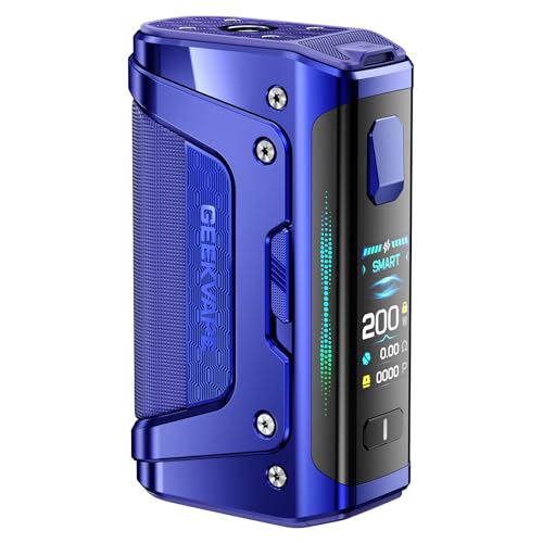 GEEKVAPE Aegis Legend 5 Mod |200W Working Mode: ECO/SMART/NORMAL/CUSTOM/TC Support,Fit Z Sub Ohm Tank/Z Nano 2 Tank/Z Fli 2 Tank, No Tank/Coil/No Nicotine...