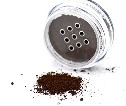 Pure Ziva Chocolate Mocha Brown Chestnut Cocoa Single Loose Powder Eyeshadow; Vegan, Talc & Paraben...