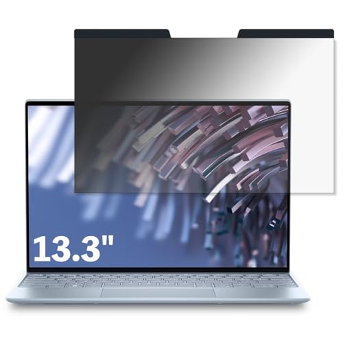 Dell XPS 13 13.3�C���` 16:9 �Ή� �}�O�l�b�g�� �`�����h�~�t�B���� �v���C�o�V�[�t�B���^�[ �u���[���C�g�J�b�g ���˖h�~ PC �p�\�R�� �m�[�g�u�b�N �̂������h�~ ��ʕی� �ی�V�[�g ���E�ȒP ���ʎg�p