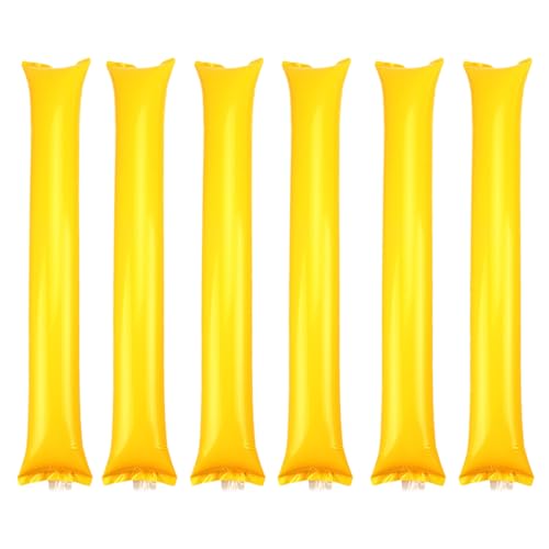 50Pcs Cheering Sticks Bang Bang Noise Makers Cheersticks Inflatable Noise Sticks Boom Sticks Thunder Sticks for Stadium Football Sports Events Parties Concert Bar