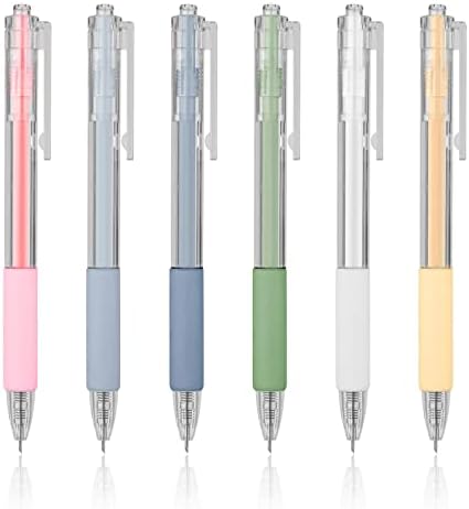 6pcs Craft Cutting Paper Pen Cutter Tool, ABS Resin Utility Knife Pen Art Utility Precision Blade Knife for DIY Scrapbooking Art (6 Colors)