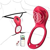 Sex Spielzeug für die Paare Frau Männer, BDSM Rose Vibration für Frauen, Vibratorensets für Frauen Klitoris mit Fernbedienung Leise, Penisring Vibrator App, Erotisches Sexspielzeug Sex Maschine Spiele