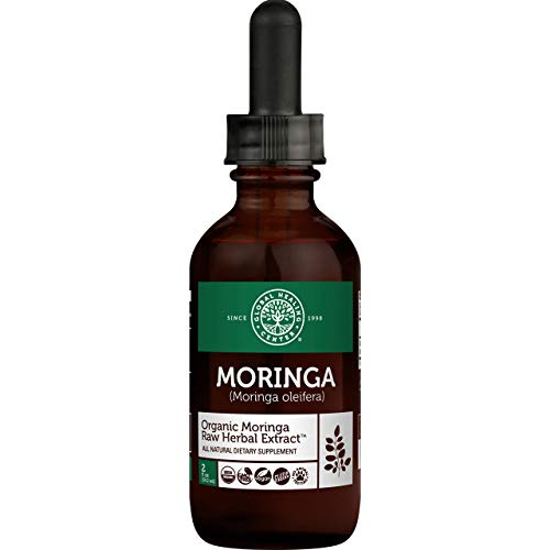 Global Healing Center Aloe Vera & Moringa Kit - Natural Aloe Vera Leaf Supplement Supports Digestion And Cold-Pressed Oil For Absorption Of Vitamins, Antioxidants And Amino Acids-60 Capsules & 2 Fl Oz #TOP2