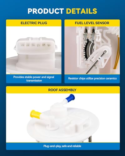 Image of PHILTOP Electric Fuel Pump Assembly FG1548 Fit for Pathfinder, QX60, JX35