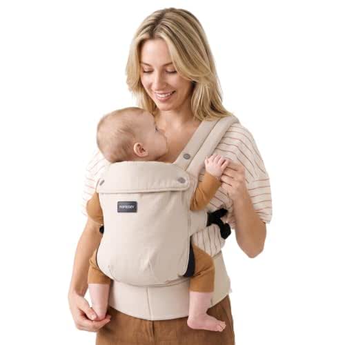 Momcozy PureHug Baby Carrier - Ergonomic, Cozy and Lightweight for