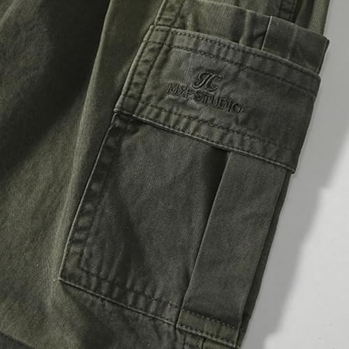 Boys Cargo Pants for Everyday Casual Outdoor Sports Activities Comfortable Fit for Kids Durable Design for Ages4