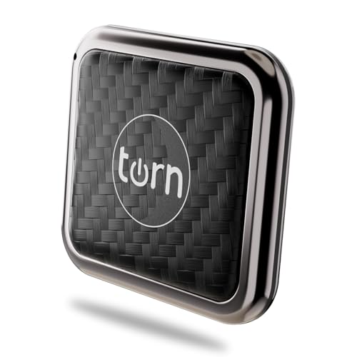 Item Finders Tracker Work for Apple Find My (iOS Only) APP GPS Tracker Tag for Dogs,Cats, Luggage, Keys, Backpack, Satchel Etc. (Carbon)