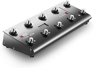 MIDI Foot Controller，MeloAudio Guitar Floor Multi-Effects Portable USB MIDI Foot Controller with 10
