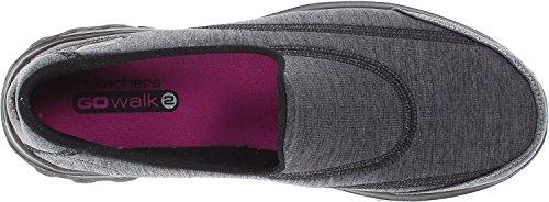 Skechers Skechers Performance Women's Go Walk 2 Circuit Slip-On Walking Shoe,Black,9.5 M US