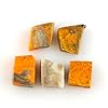 CRYSTALINES 5pcs AAA Grade Natural Raw Bumble Bee Jasper Gemstone, Wholesale Rough Stones, Bulk Loose Supplies, DIY-Jewelry Making, Artisan Crafts, Wire Wrapping, Gem Collection #1