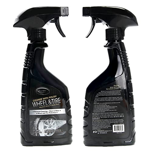 Air Jungles Car Wheel & Tire Cleaner 16.9 Fl Oz, Brake Buster Wheel Cleaner, Aluminum And Chrome Wheel Cleaner, Acid-Free Wheel Cleaner Safe On All Wheel & Rim Finishes #TOP6