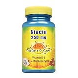 Nature's Life Niacin 250 mg | Vitamin B3 Supplement | Healthy Blood Lipid and Skin Support | Lab Verified | 100 Tablets