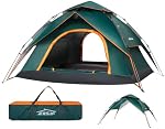 AKOZLIN Camping Tent 2 Person 2-in-1 Dome Tent UV50+ Double Layers Instant Pop Up with RainFly Water Resistant & Removable Outer Tarp for Hiking Camping Backpacking