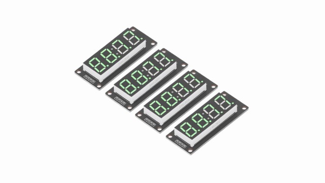 Amazon.co.jp: 4セット 0.56インチ 4桁チューブLEDセグメント