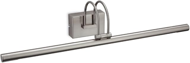 Firstlight Products Lisa LED Picture Light, Metal, Brushed Steel