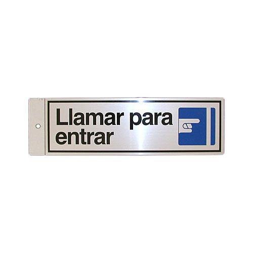 Rotulauto - Silueta Aluminio Llamar Ent. 017