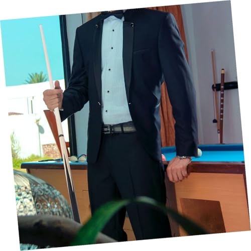 PRETYZOOM 2pcs Long Billiard Cue Wooden Pool Stick miniatura 5
