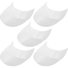 GALPADA Plastic Hat Brim Inserts 10pcs White for Boys and Girls Hats