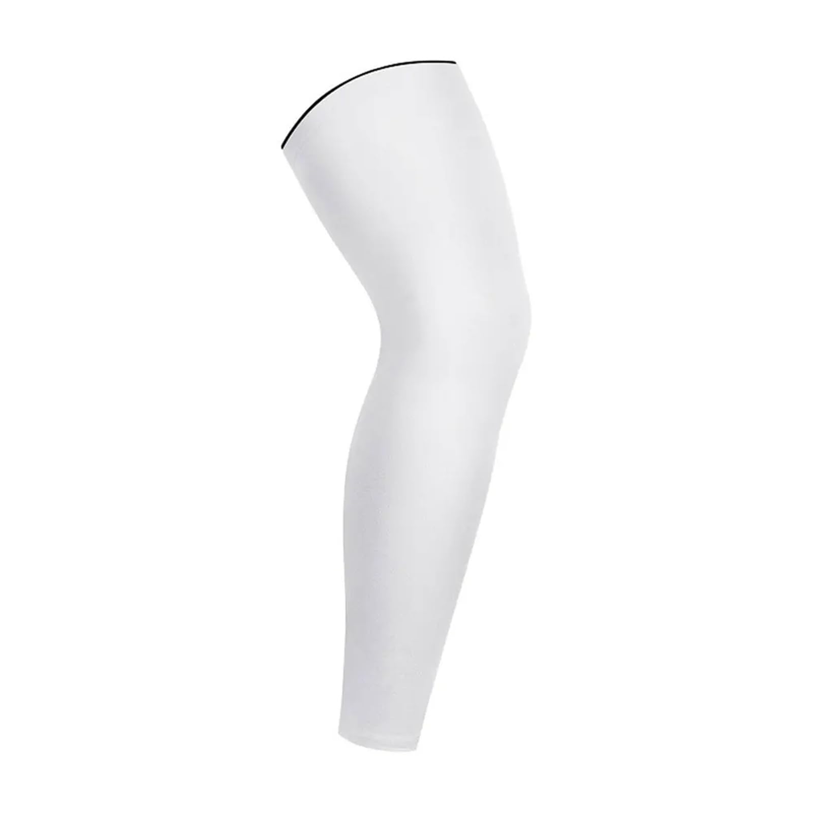 MRKU Genouillères de Sport antidérapantes, Manchons de Compression et de Maintien, 1 pièce, Sangle de Protection, Respirantes et Anti-UV, pour Le Cyclisme et Le Basketball en extérieur.