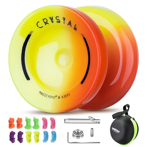 Yoyo K2 Crystal-Professional Responsive Yoyo for Kids Beginners