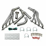 Exhaust Header kit For Chevy Silverado Tahoe Avalanche & GMC Sierra Yukon，1999-2006 4.8L 5.3L 6.0L，1999 2000 2001 2002 2003 2004 2005 2006 Silverado Tahoe Avalanch Sierra Yukon Exhaust Header Manifold