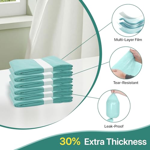 Image of Diaper Pail Refills Compatible with DEKOR MINI, 30% Extra Thick, Leak-Proof, Durable, Holds Up to 660 Diapers, Easy to Use for Baby's Diaper Disposal