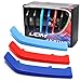iJDMTOY Exact Fit ///M-Colored Grille Insert Trims Compatible With BMW F30 F31 3 Series 320i 328i 330i 335i 340i M-Performance Black Kidney Grilles (8 Beams), NOT 11-Beam Standard Grille or 4 Series