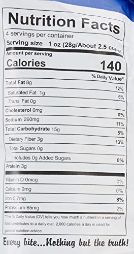 True Pop "Garlic Overdose" Air-Popped Popcorn, Gluten-Free Popcorn, Non-Gmo Vegan Snack, 4 Oz (Pack Of 12) #TOP3