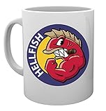 Imprimé en Europe Hellfish Taza Mug Cup