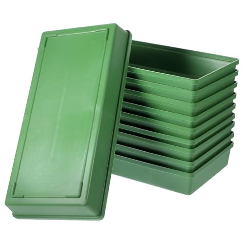 STOBOK Flower Arrangement Supplies 10 Pcs Foam Trays for Flower Arrangements 10.62 X 5.11 X 1.77 in Floral Mud Tray for Weddings Parties Diy Centerpieces by STOBOK - Image 8