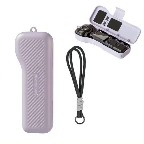 For DJI Osmo Pocket 4 Pro ���[�P�[�X �t�B���^�[��SD�J�[�h���[�\ ���E�J�� �ی�P�[�X ���X�g�X�g���b�v�t�� �����h�~ �\�ʂ̃e�N�X�`�����H ����ɂ��� �S�ʕی엎���h�~ �h�o �h���� for Osmo Pocket 4P 