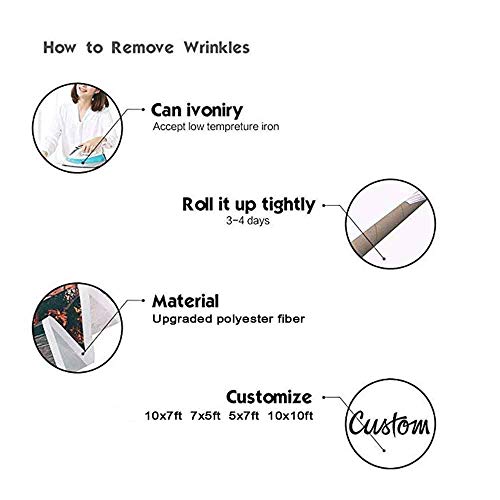 Fhzon 10X10Ft Waterfall Backdrop Green Forest Clear Lake Sunset Photography Background Nature Landscape Travel Theme Photos Wallpaper Decoration Studio Props Fh128 #TOP6