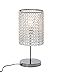 Surpars House Elegant Crystal Silver Table Lamp