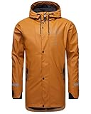 LOOK: Wasserdichte Herren Regenjacke des Premium Labels STONE HARBOUR mit extralangen Ärmeln sowie zahlreichen kontrastfarbenen und reflektierenden Elementen
