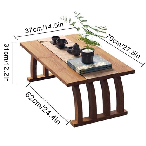 Table de méditation en bambou pour corriger la posture au sol