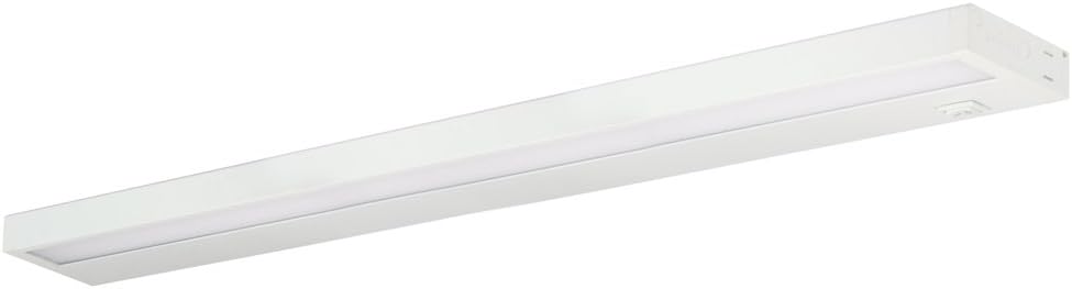 Nora Lighting NUD-8832/27WH 32" LEDUR LED 16W 120V 2700K Edge-Lit Undercabinet, White Finish