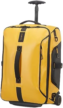 Samsonite Paradiver Light Duffle, żółty (yellow), L (79 cm - 121.5 L), Torba podróżna na 2 kółkach L (79 cm - 121,5 l)