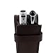 Aeiniwer Royce Leather Genuine Leather Double Pen Case Holder (Coco)