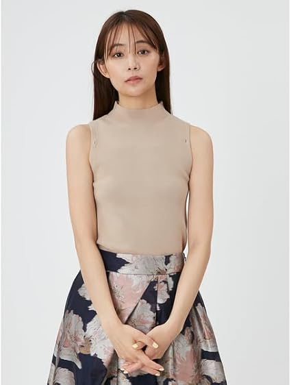 Amazon | [フレイ アイディー] シャツレイヤードニットトップス