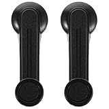 UKCOCO Manueller Fensterkurbelgriff mit Ergonomischem Design aus Kunststoff 2 Stück Präzise Kompatibilität Passend als Ersatz für Autofensterheber im Fahrzeuginnenraum