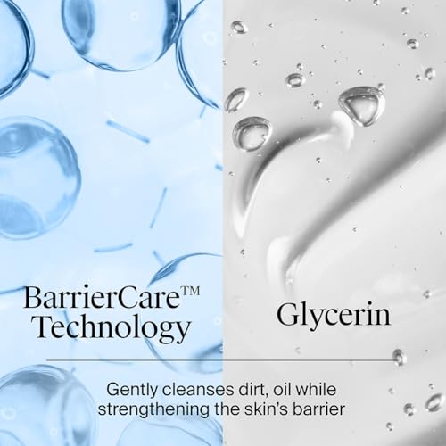 Image of Neutrogena Ultra Gentle Creamy Cleanser | 14X Gentler Cleanser | All Skin Types Including Sensitive Skin | Face Wash for Sensitive Skin for Men & Women | With Barriercare Technology & 10% Glycerin | Paraben-Free