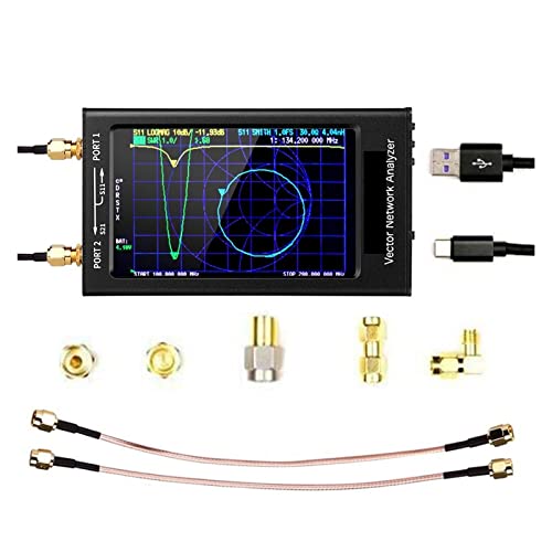 VNA-F 4.3 C` IPS LCD fBXvC xNg lbg[N AiCU V3.1 o[W Aei Zg HF VHF UHF(NanoVNA-F)