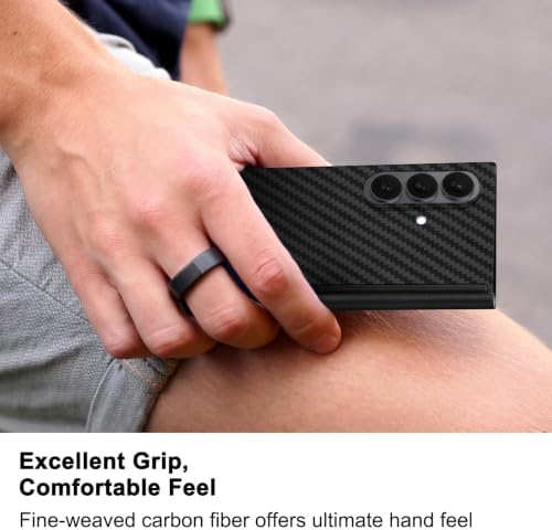 Kaisenkec Slim Carbon Fiber Case Designed for Samsung Galaxy Z Fold 8 Ultra — view 7