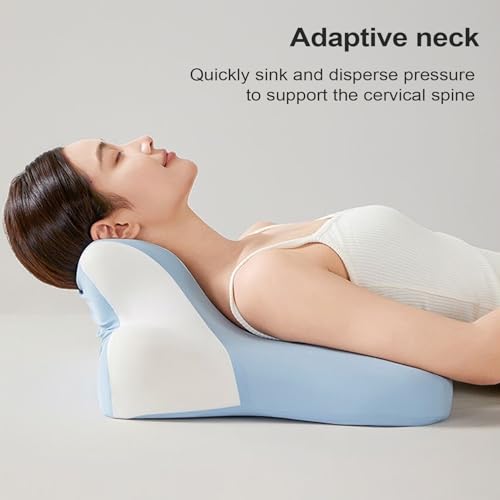Mousse à mémoire de forme 60x40cm pour dormir avec design ergonomique - 6