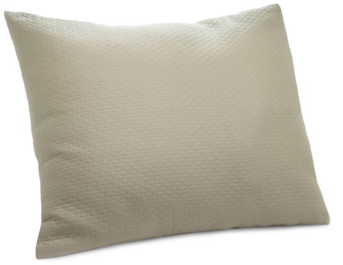 Calvin Klein White Label Oval Bands European Sham, Bisque