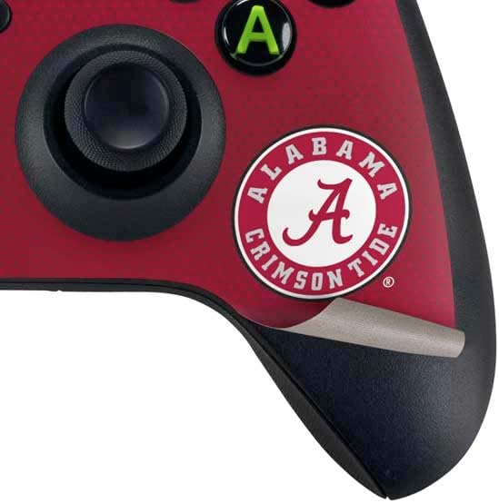 Vista 20 de Skinit Decal Gaming Skin Compatible with Xbox Series X Bundle - Officially Licensed University of Alabama Roll Tide Roll Design