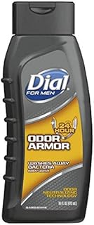 Dial For Men Body Wash, Odor Armor, 16 Ounce (pack of 6)