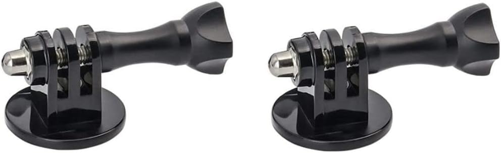 Lucky Store Pack of 2 Tripod Mount Adapter and Screw Compatible with GoPro Hero 11 10 9 8 7 6 5 4 3 2 SJCAM Yi 4K Eken and Other Action Cameras.