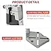 DASBET Universal Drill Press Stand | Adjustable Electric Bench Clamp Support Tool for Hand Drill Double Hole Workstation with Aluminum Base Portable Drill Press Table for Workbench Repair