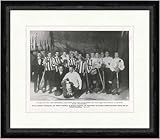 Kunstdruck Von den Berliner Wettspielen der Oxford Canadians Eishockey F_Vintage 01110